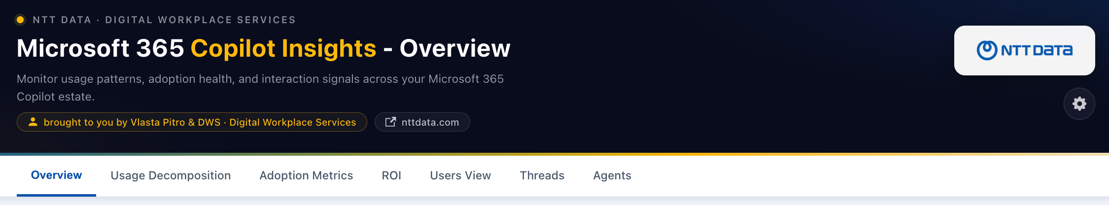 M365 Copilot Insights header